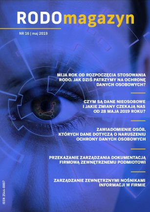 RODO Magazyn nr 16-2019